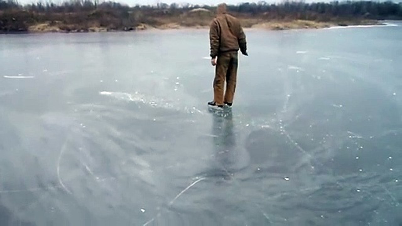 9mm Lead Spins Like a Top on Ice video Dailymotion