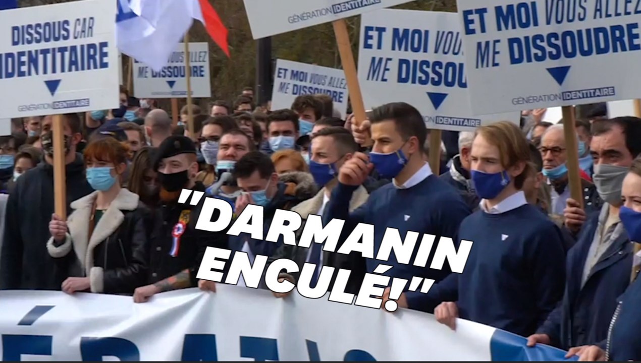 La manifestation de Génération Identitaire tourne à l'affrontement avec des antifascites