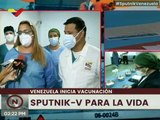 Equipos de batas blancas del Hospital Victorino Santaella apoyan vacunación con Sputnik-V