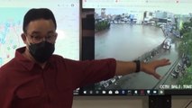 Jakarta Banjir, Anies dan Riza Patria Tinjau Pintu Air Manggarai