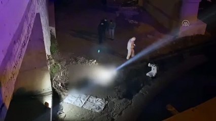 ANKARA - Eski Etlik Köprüsü'nün altında bir kişi ölü bulundu
