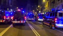 Els Mossos dispersen els manifestants a Via Laietana / Guillem Ramos