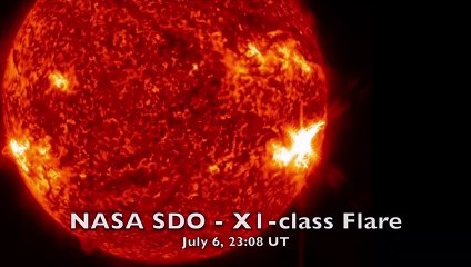 Largest type of solar flare X class