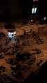 Els Mossos i els manifestants es concentren a Plaça Lesseps / EN