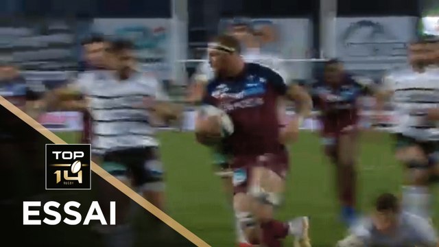 TOP 14 - Essai de Scott HIGGINBOTHAM (UBB) - Brive - Bordeaux-Bègles - J17 - Saison 2020/2021
