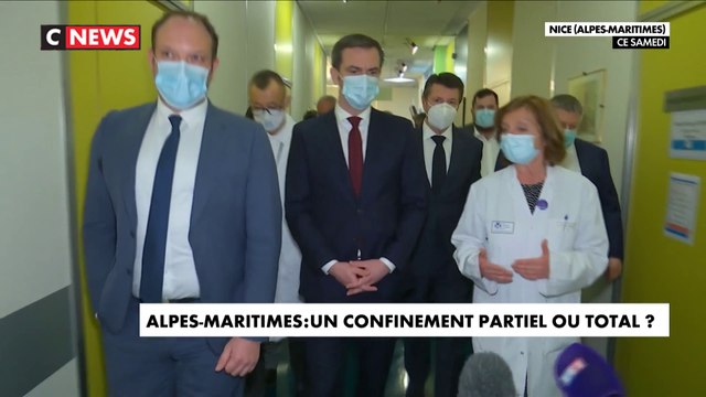 Covid-19: Olivier Véran envisage un couvre-feu accentué ou un reconfinement dans les Alpes-Maritimes