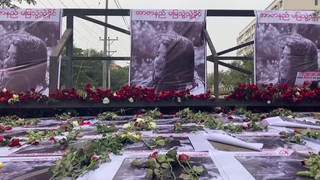 미얀마 군경 무차별 실탄 발사...2명 사망·수십 명 부상 / YTN