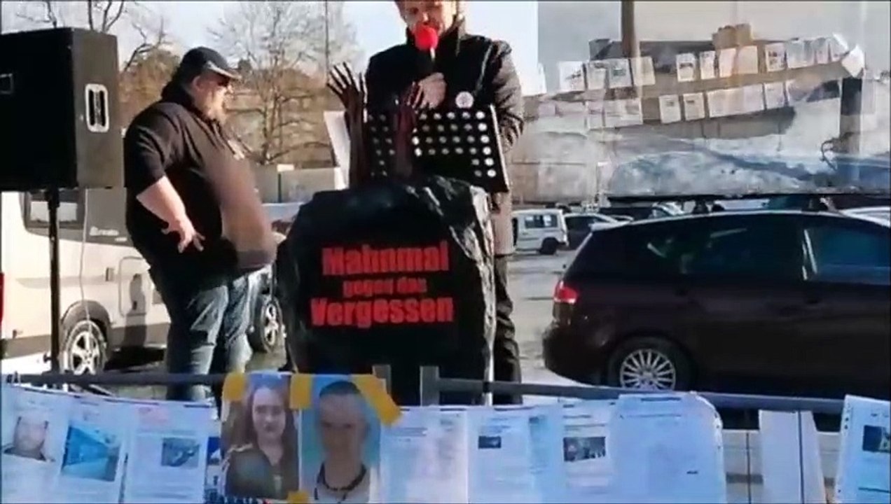 Mahnmahl gegen das Vergessen 20.02.2021 in Annaberg- Bucholz