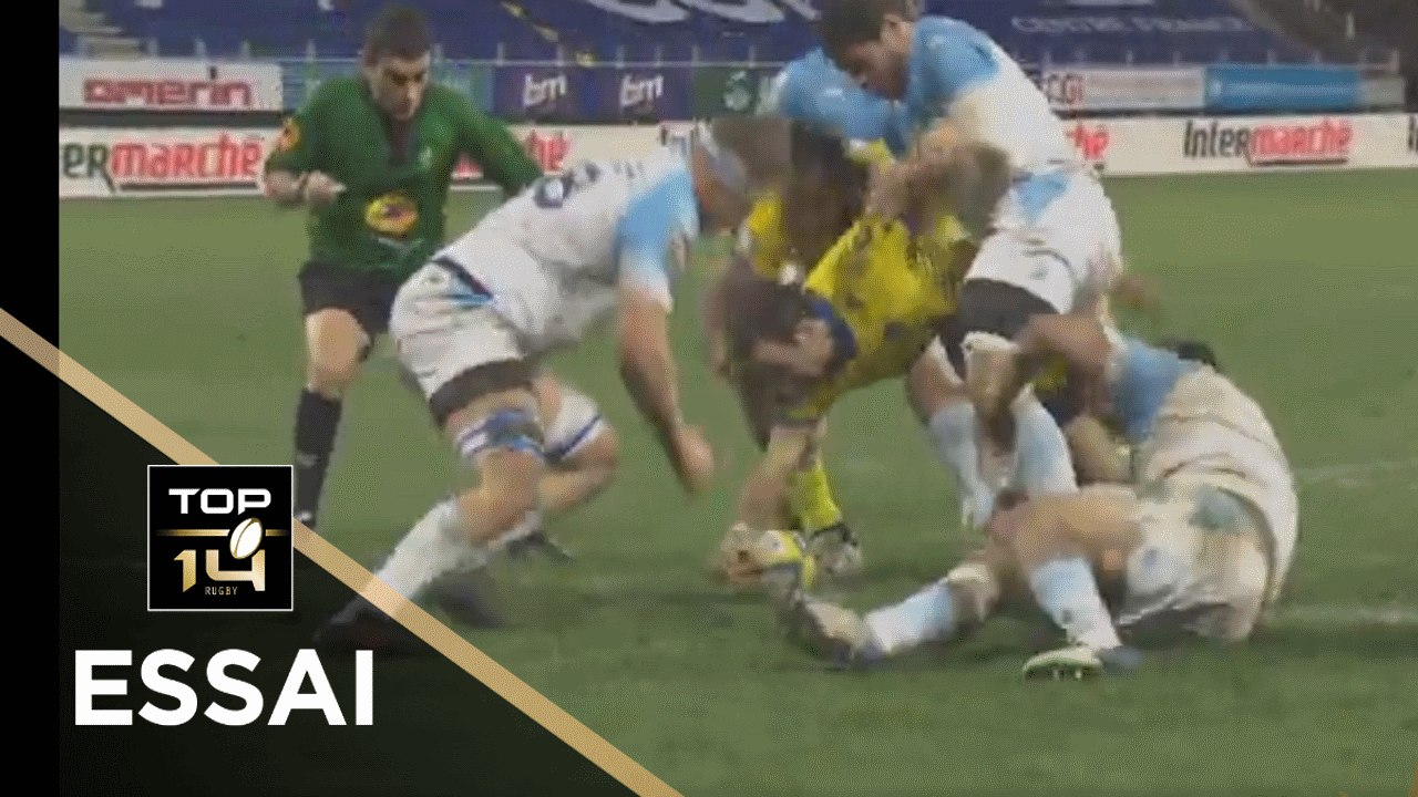 TOP 14 - Essai de Morgan PARRA (ASM) - Clermont - Bayonne - J17 - Saison 2020/2021