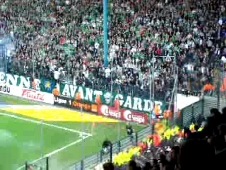 Derby ASSE - OL 03/2007 (c'est con un supporter !!!)