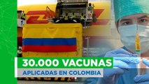 ¿Cuántas vacunas se han aplicado en Colombia?