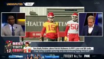 UNDISPUTED - Skip goes wild seeing Tom Brady finishes above Patrick Mahomes in PFF's QB ranks