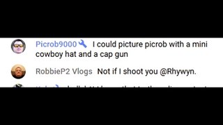 RobbieP2 Vlogs Threatens to Shoot People He Doesn't Like