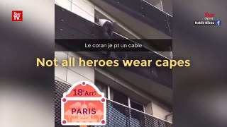 Malian hero scales Paris building to save child