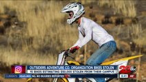 Outsiders Adventure Co. organization bikes stolen, $50K in bikes stolen from campus