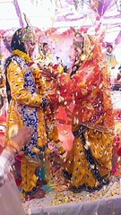 ठाकुर जी संग ब्याही माता रूखमणी, भक्तों ने की फूलों की वर्षा