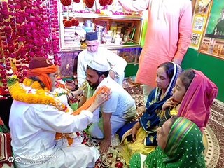 अजमेर की तर्ज पर छटी शरिफ का आयोजन, हजारों जायरीन ने लिया प्रसाद