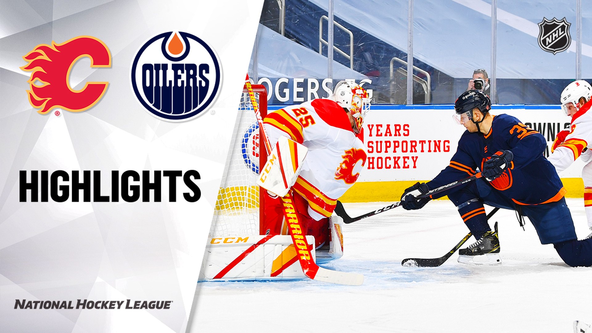Flames Oilers 2 20 21 Nhl Highlights Video Dailymotion
