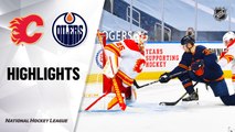 Flames @ Oilers 2/20/21 | NHL Highlights