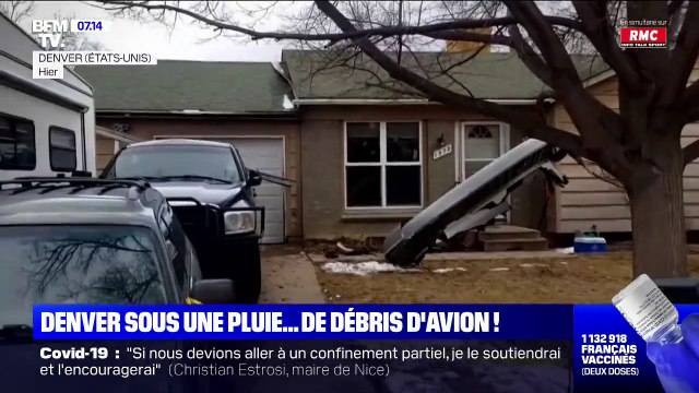 Etats-Unis: une pluie de débris d'avion s'abat sur Denver