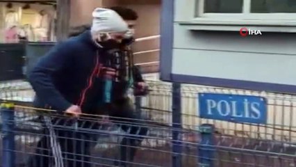 Zeytinburnu’nda kamyonetle makas atan şahıs yakalandı