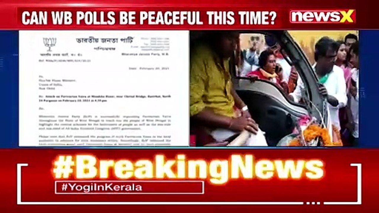 WB BJP Writes To ECI & HM Shah On Yatra Attack...