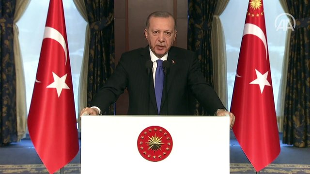 Cumhurbaşkanı Erdoğan, TASC TV'nin yayına başlaması dolayısıyla gerçekleştirilen özel programa video mesaj gönderdi