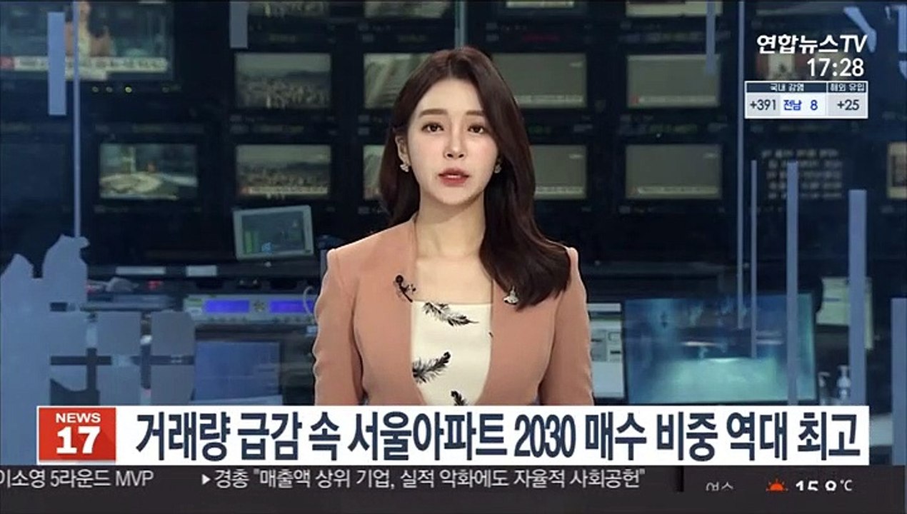 거래량 급감 속 서울아파트 2030 매수 비중 역대 최고