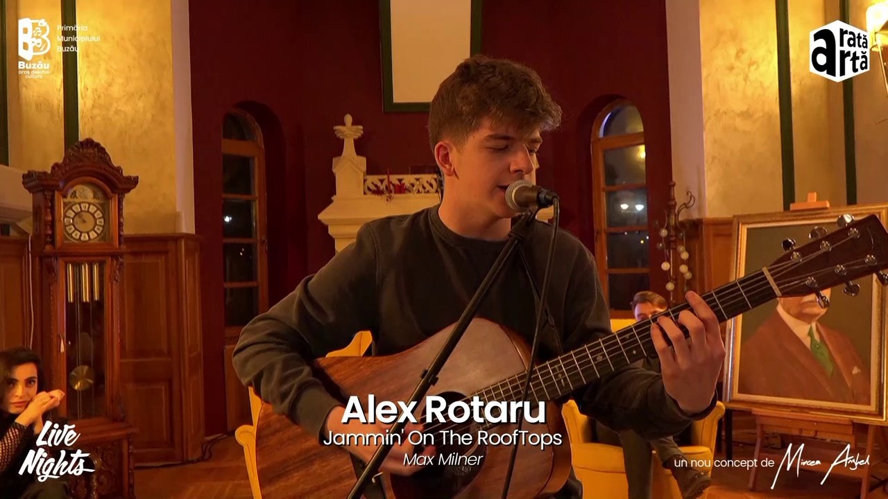 Alex Rotaru „Joey” - Jammin On The Rooftops @ Live Nights | Centrul Cultural Al. Marghiloman | Buzău | 13 februarie 2021