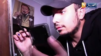 أسامة طالب جامعي يتخد من الرسم مصروفه اليومي