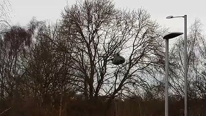 Helicopter lands in Buckshaw Village