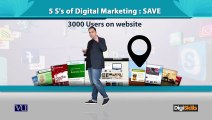 207 - Digital Marketing - 5 S of Marketing - Saving - DigiSkills