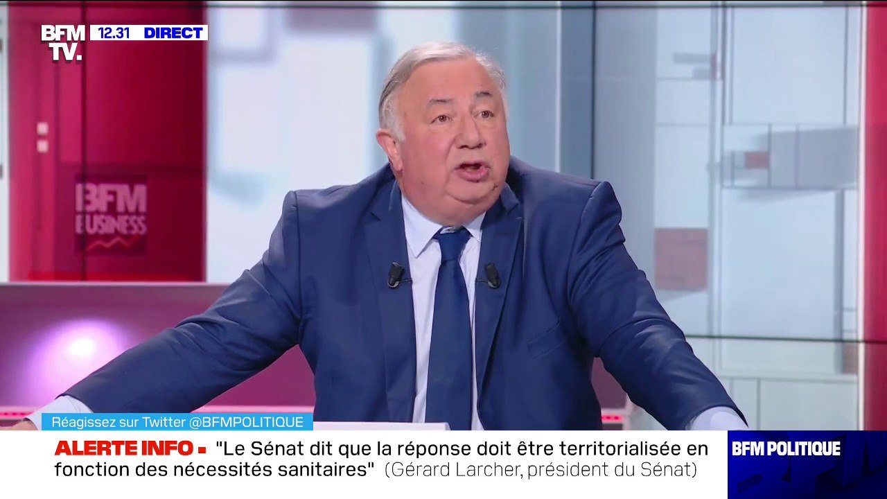 "Islamo-gauchisme" à l'université: Gérard Larcher considère qu'"on ne peut pas être éternellement dans le déni"