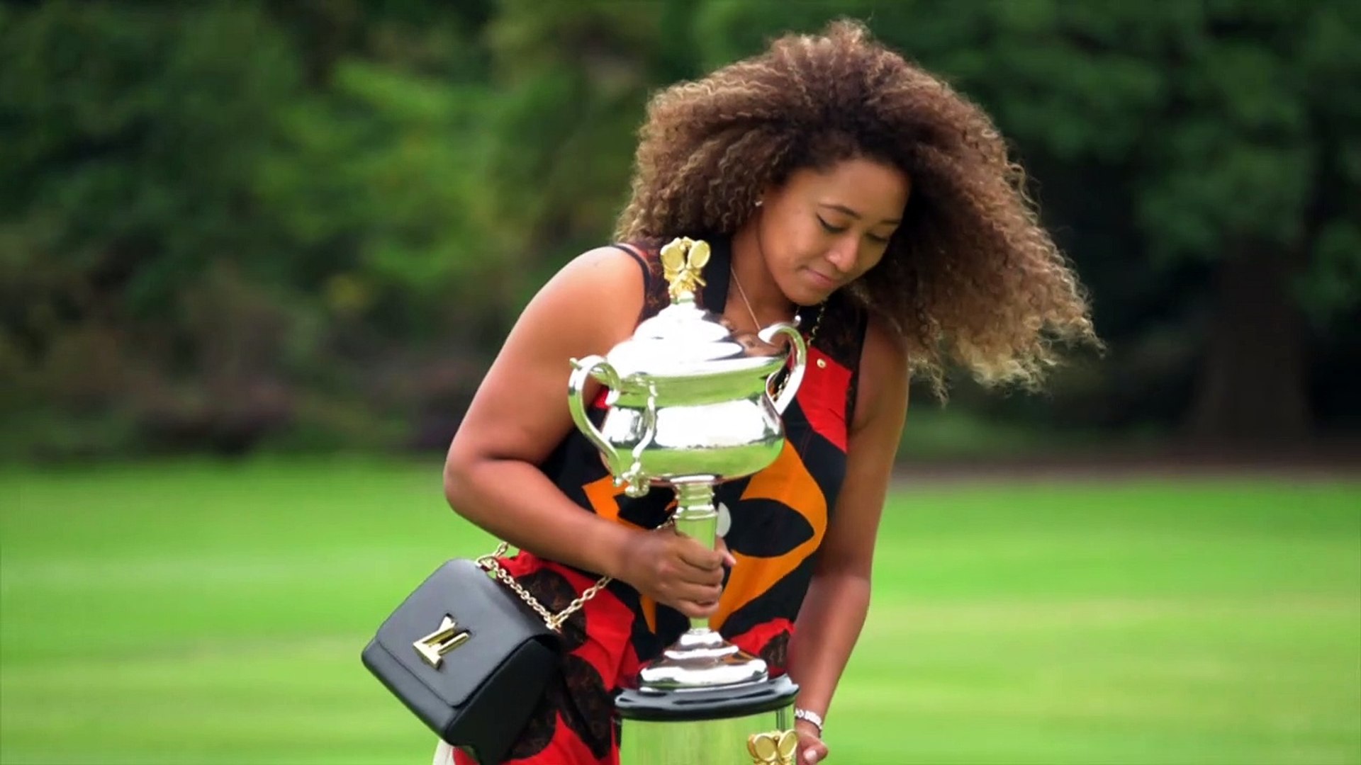 Naomi Osaka Celebrates Australian Open Win Video Dailymotion