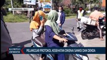 12 Pelanggar PROKES Terjaring Razia, Denda 100 Ribu Bagi Pelanggar