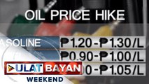 Oil price hike, muling ipapatupad sa papasok na lingo