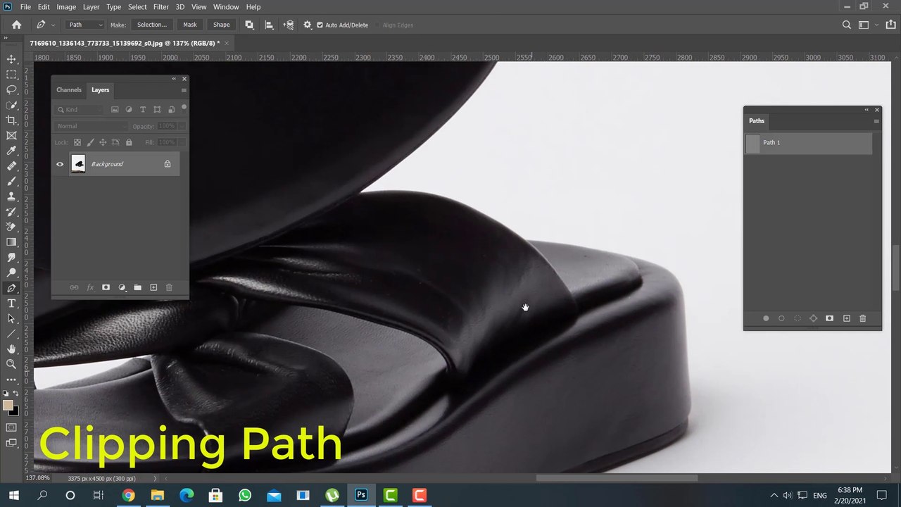 Clipping Path Shadow Create | Graphics Design