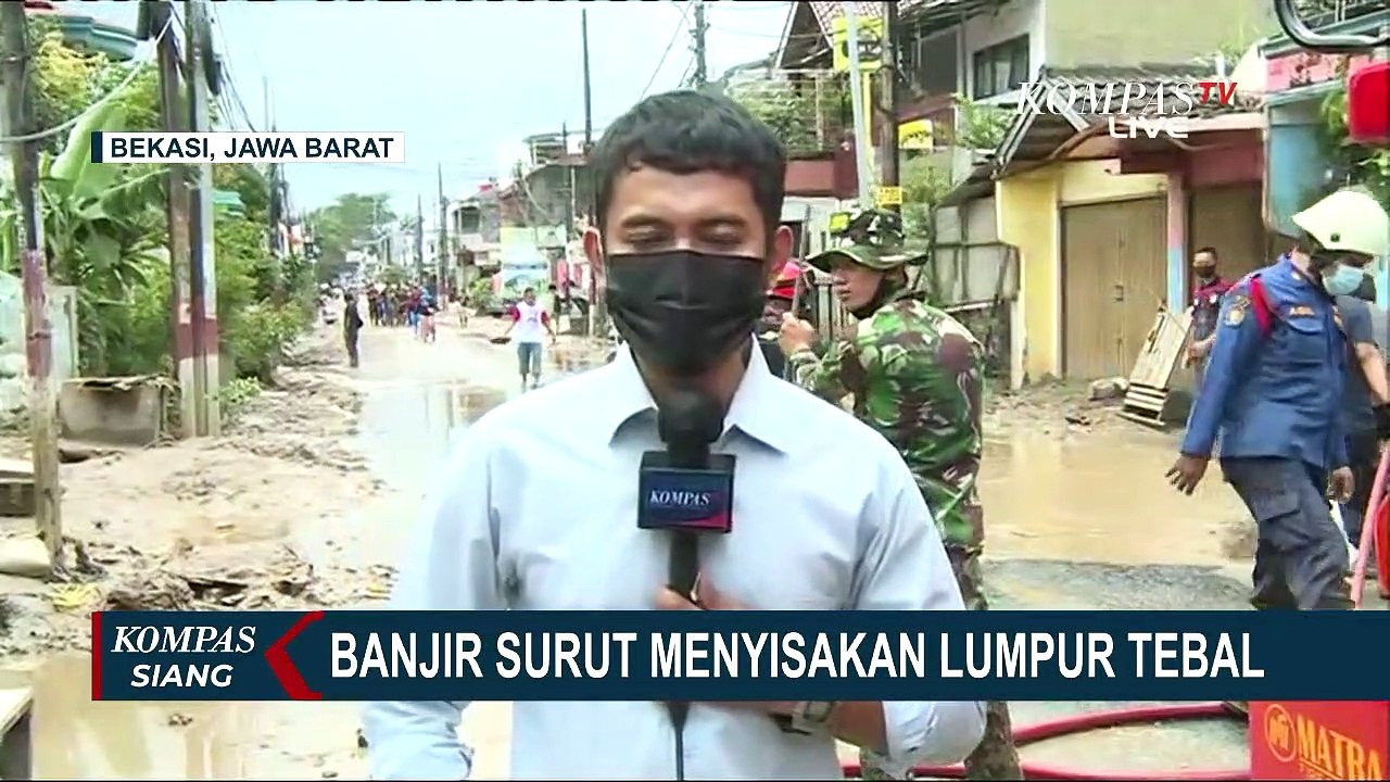 Begini Kondisi Tanggul Jebol Akibat Banjir Pondok Gede Permai Bekasi