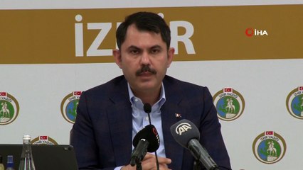 Bakan Kurum: 'Burada vefat eden vatandaşlarımızı anacağımız, hatıralarını yad edeceğimiz Rıza Bey Apartmanı'nın alanını boş bırakıyoruz. Bu alanda bir yeşil alan düzenlemesi ve depremzede vatandaşlarımızın hatıralarının yaşatılacağı bir me