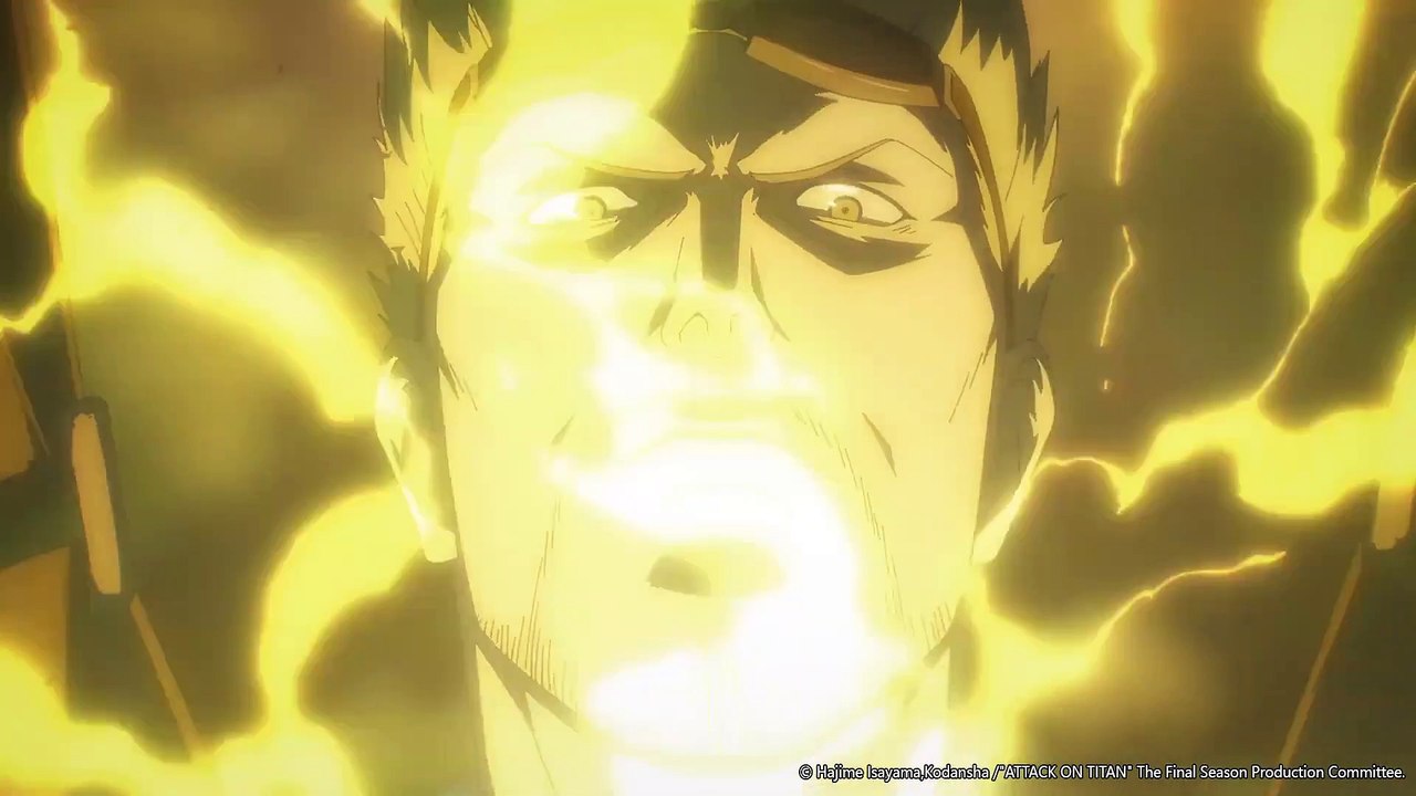 Reiner Armored Titan Transformation - Attack on Titan Final Season 4