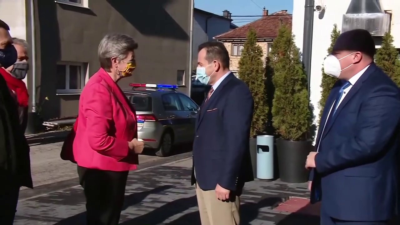EU Home Affairs Commissioner Ylva Johansson on a two-day visit to  Bosnia and Herzegovina