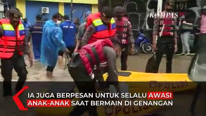 Banjir Jakarta Makan Korban, Anies Imbau Warga Pantau Anak-anak Bermain di Genangan
