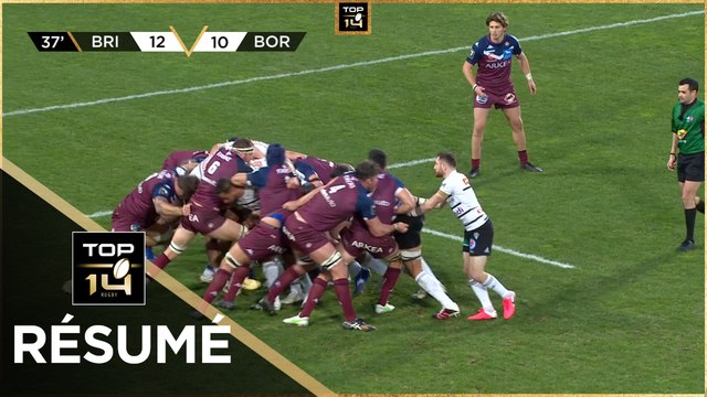TOP 14 - Résumé CA Brive-Union Bordeaux-Bègles: 25-23 - J17 - Saison 2020/2021
