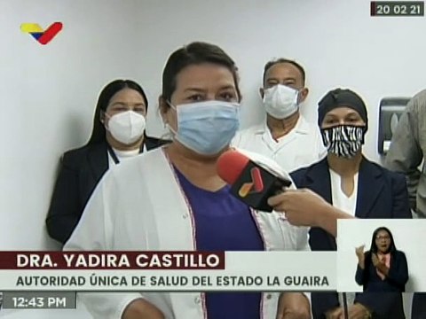 Con total éxito se desarrolla proceso de vacunación con Sputnik-V a personal de salud en La Guaira