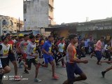 कॉलेज के स्वर्ण जयंती वर्ष के मौके पर दौड़ का आयोजन