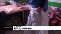 Tunisian doctor dazzles virus ward with violin