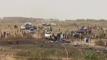 Mueren siete personas al estrellarse un avión militar en Nigeria