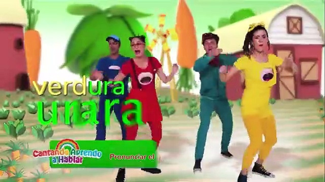 A Comer Verduras - Cantando Aprendo a Hablar