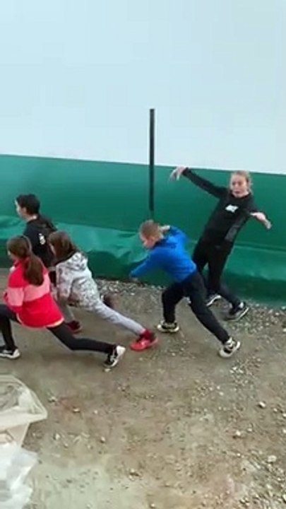 Zagrevanje u TK Forhend, 21.2.2021