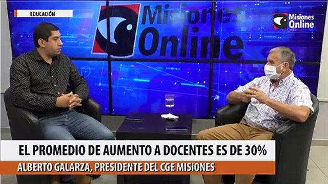 El promedio de aumento a docentes es de 30%